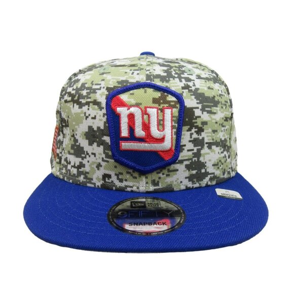 New Era 9Fifty New York Giants Salute To Service Snapback Hat Cap One Size NEW - Picture 1 of 15